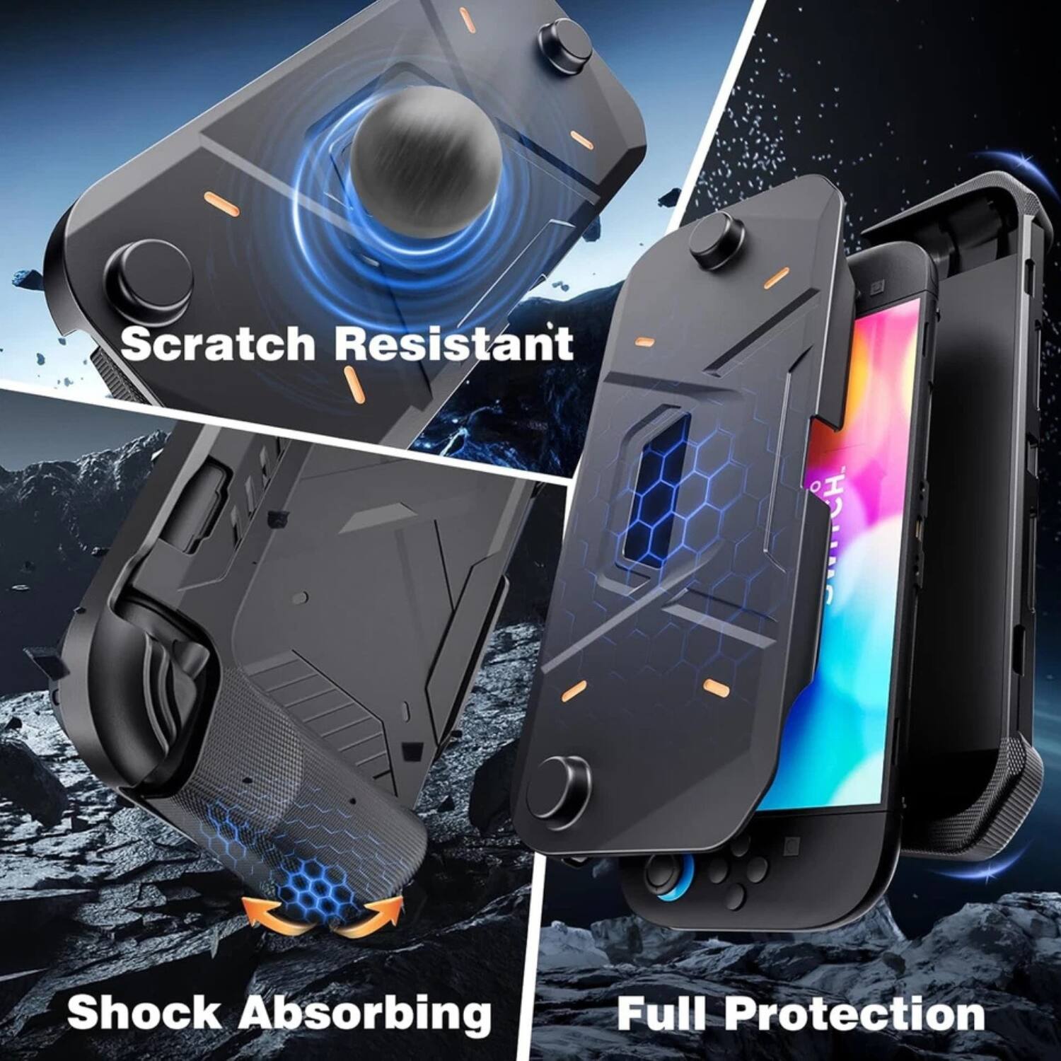 Scratch Resistant  
Shock Absorbing  
Full Protection