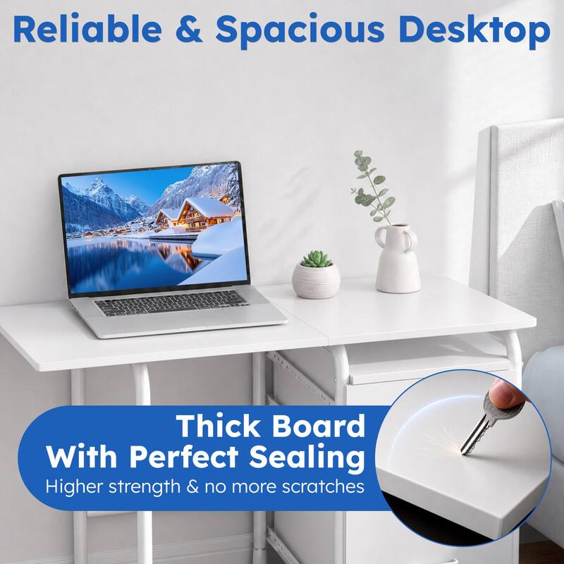 Reliable & Spacious Desktop

Thick Board With Perfect Sealing
Higher strength & no more scratches