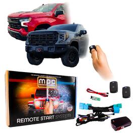 MPC - Remote Starter For Silverado/Sierra 1500/2500/3500 2015-2023 | w/Long Range Fobs - Black