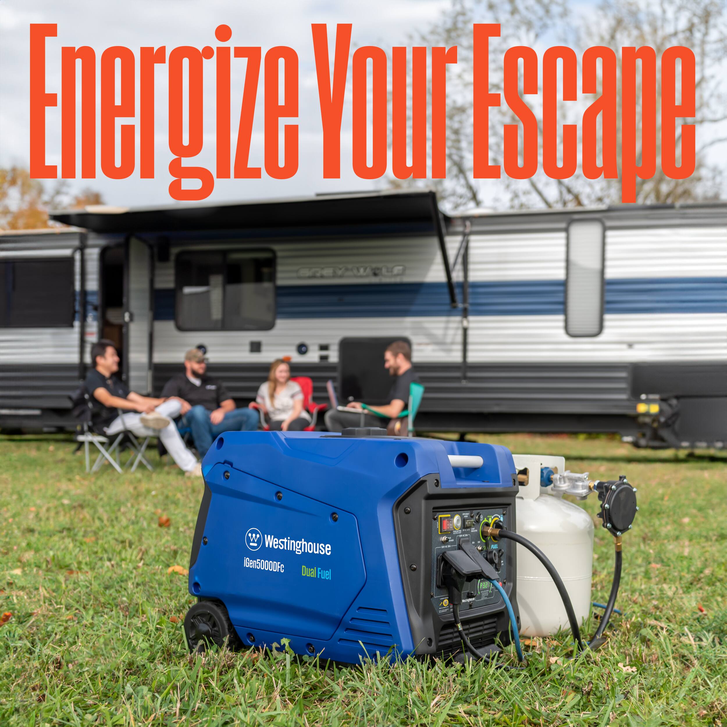 Energize Your Escape

Westinghouse iGen5000DFC Dual Fuel
