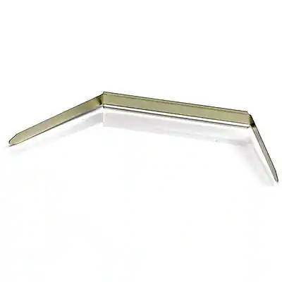 Front. Officemate - Premium Non-Adhesive Prong Fastener, 2" Capacity, Silver, 100/Box - Silver.