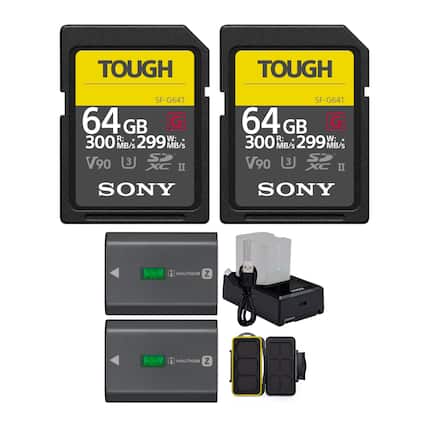 TOUGH SF-G64T
64 GB
R: 300 MB/s
W: 299 MB/s
V90
XC II
SONY
64 GB
R: 300 MB/s
W: 299 MB/s
V90
XC II
SONY
IMOLITHIUM Z
IMOLITHIUM Z