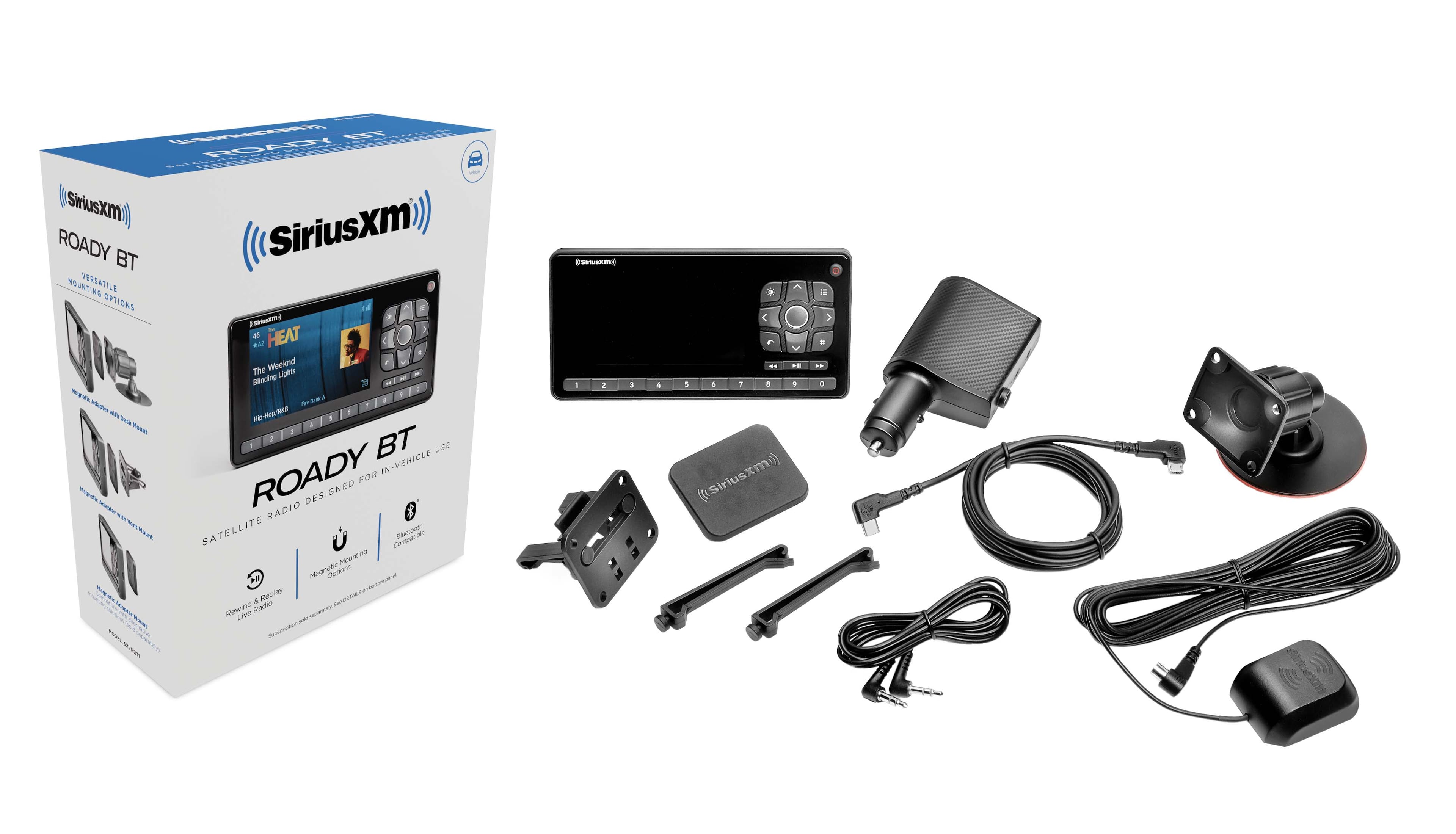 The image features a variety of electronic devices and accessories, including a radio and a cell phone. The radio is designed for use in a vehicle and is accompanied by a charger and a headset. The cell phone is also equipped with a charger and headset, making it a versatile and convenient device for communication and entertainment on the go. The presence of these items suggests that the user values staying connected and entertained while traveling or during their daily routine.