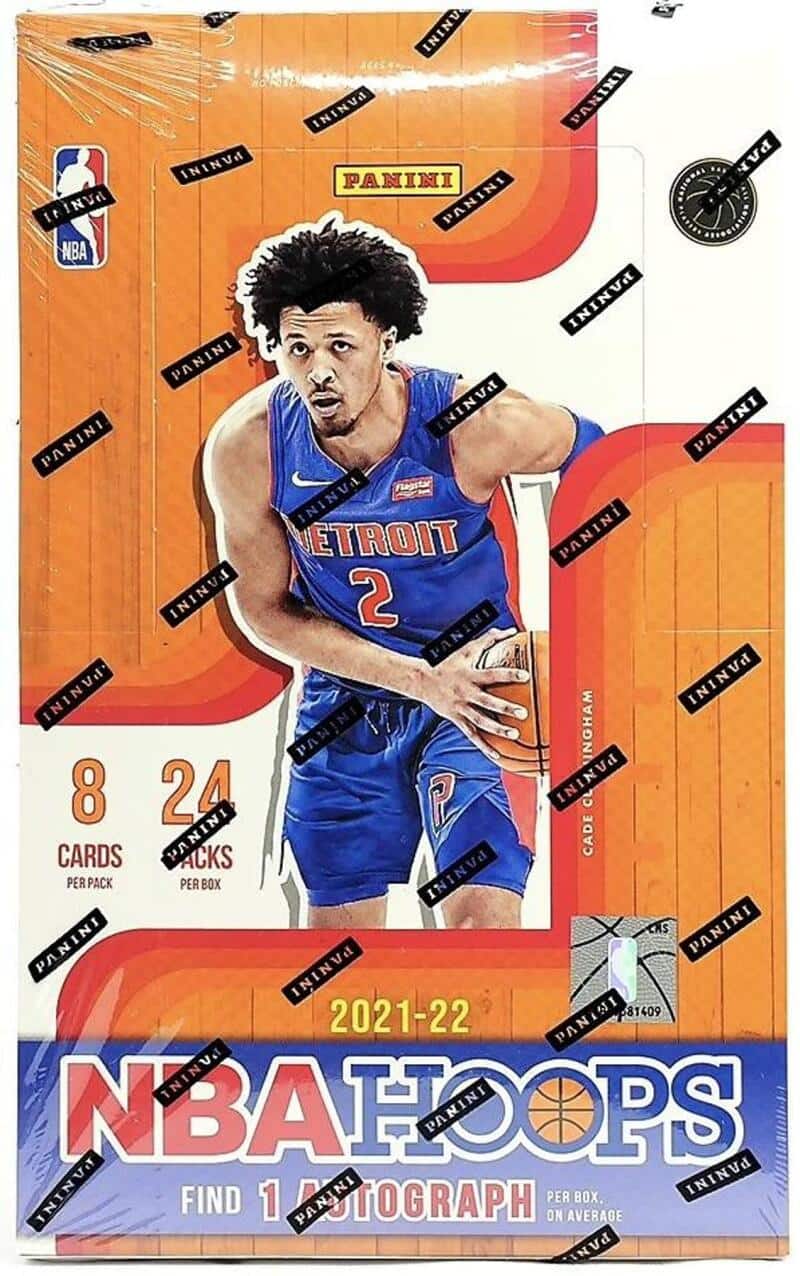 2021-22 Panini NBA Hoops Basketball Hobby Box