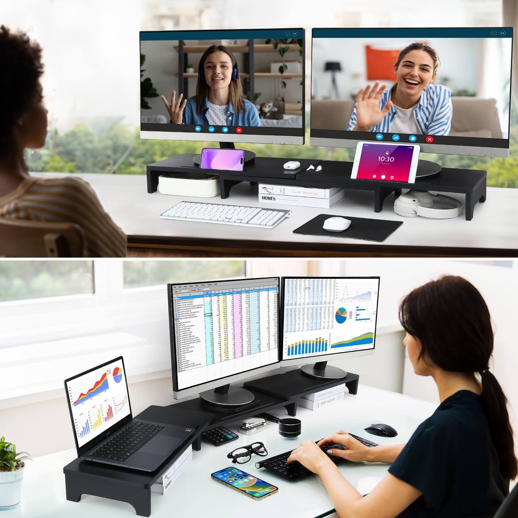 Sure, here is the corrected and grouped text from the image:

---

**Top Section:**

- 10:30
- HOMES
- Lus Wculenger
- ul F wll Dev

**Bottom Section:**

- 10:30
- HOMES
- Lus Wculenger
- ul F wll Dev

---

The text appears to be part of a schedule or agenda, possibly for a meeting or event.