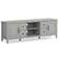 Front. Simpli Home - Connaught SOLID WOOD 72 inch Wide TV Stand in Fog Grey For TVs up to 80 inches - Fog Grey.