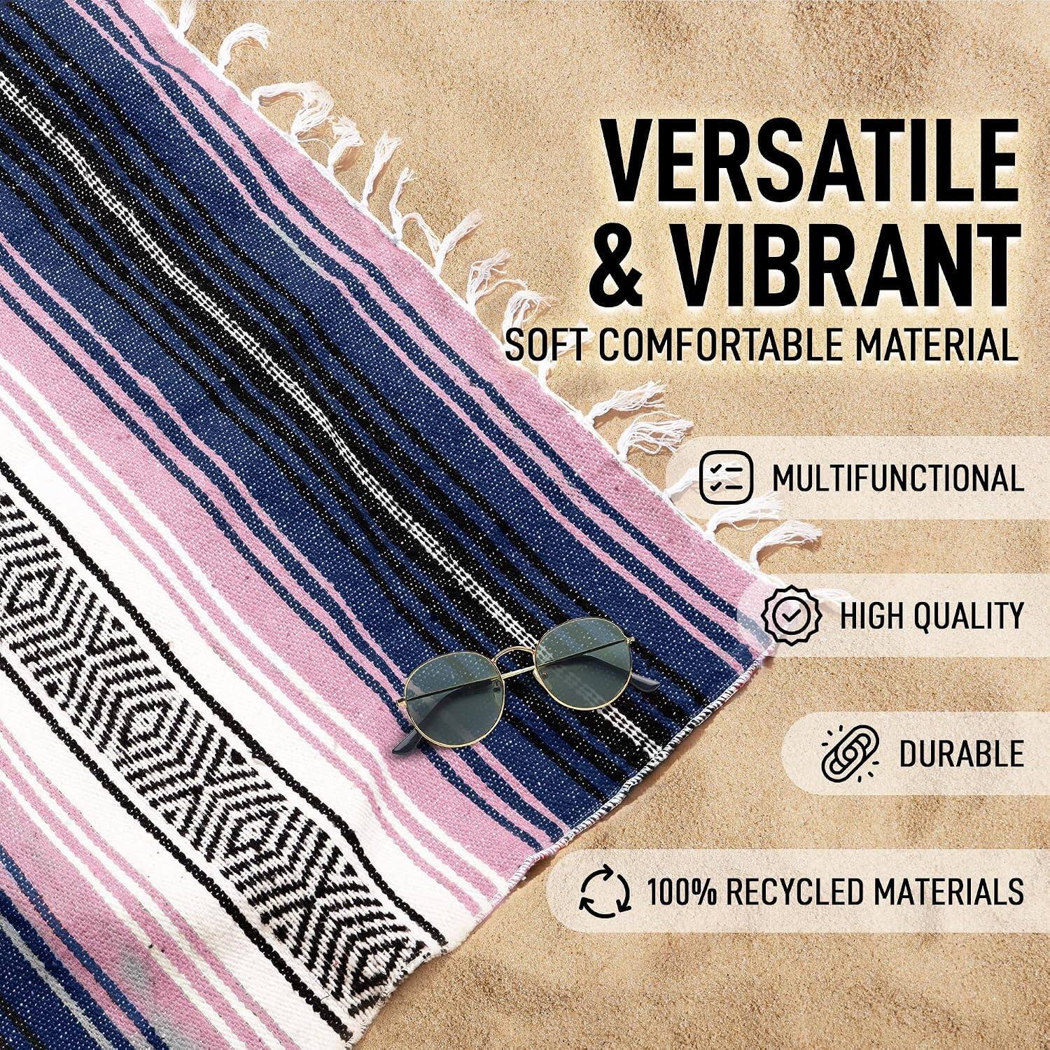 VERSATILE & VIBRANT  
SOFT COMFORTABLE MATERIAL  
MULTIFUNCTIONAL  
HIGH QUALITY  
DURABLE  
100% RECYCLED MATERIALS