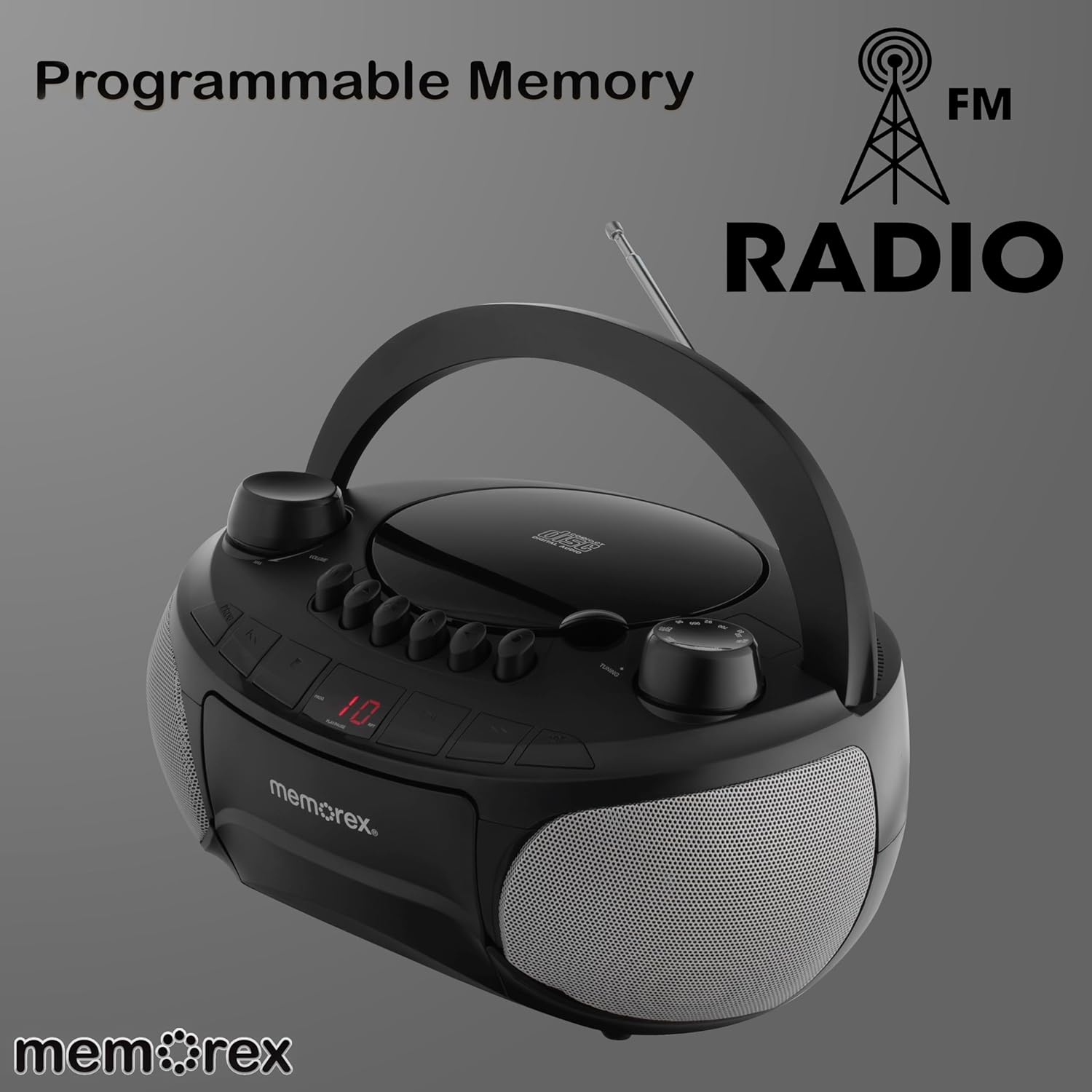 Programmable Memory  
FM RADIO  
memorex
