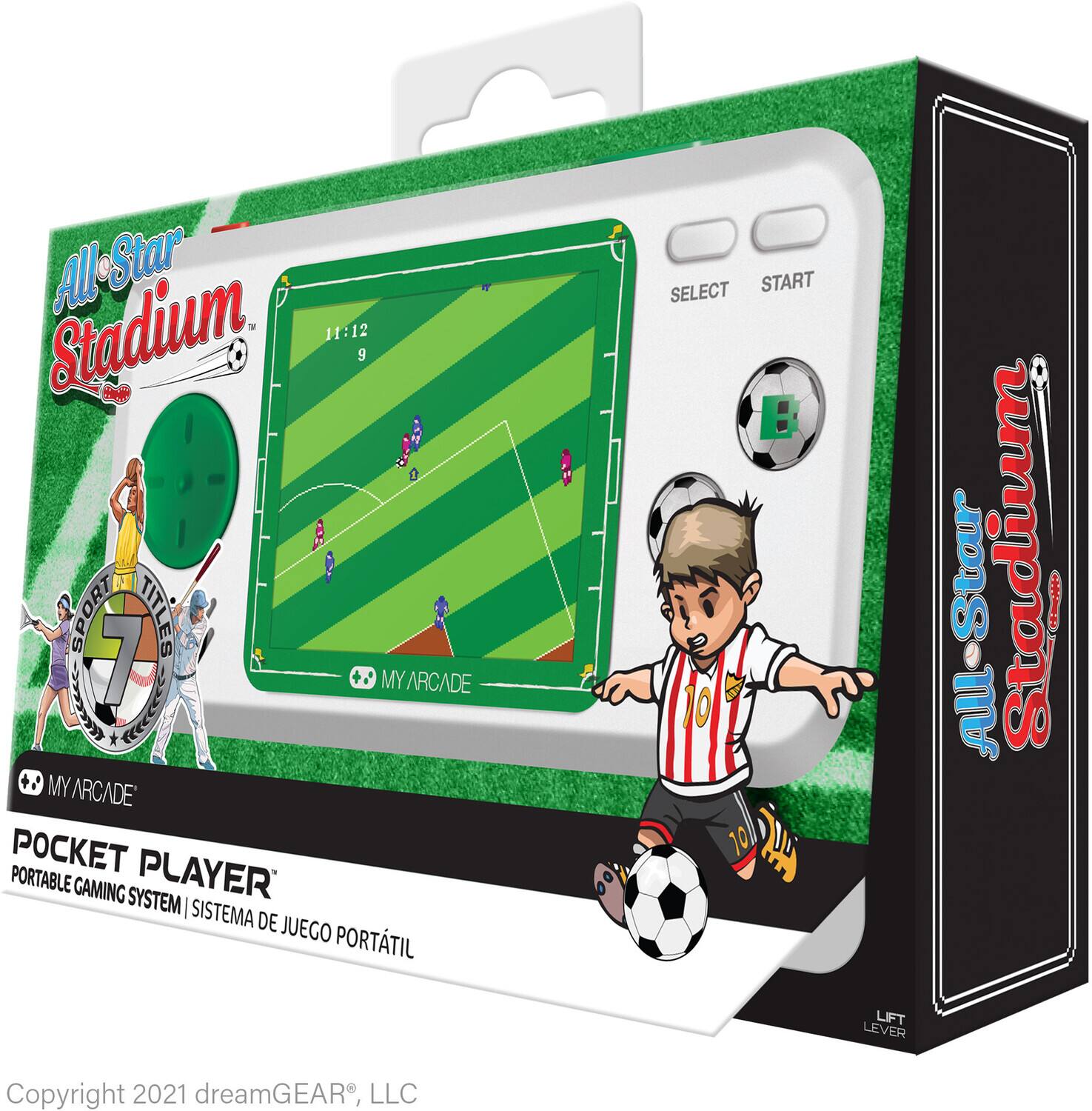 DGUNL 3275 All Star Stadium Pocket Player Portable Handheld