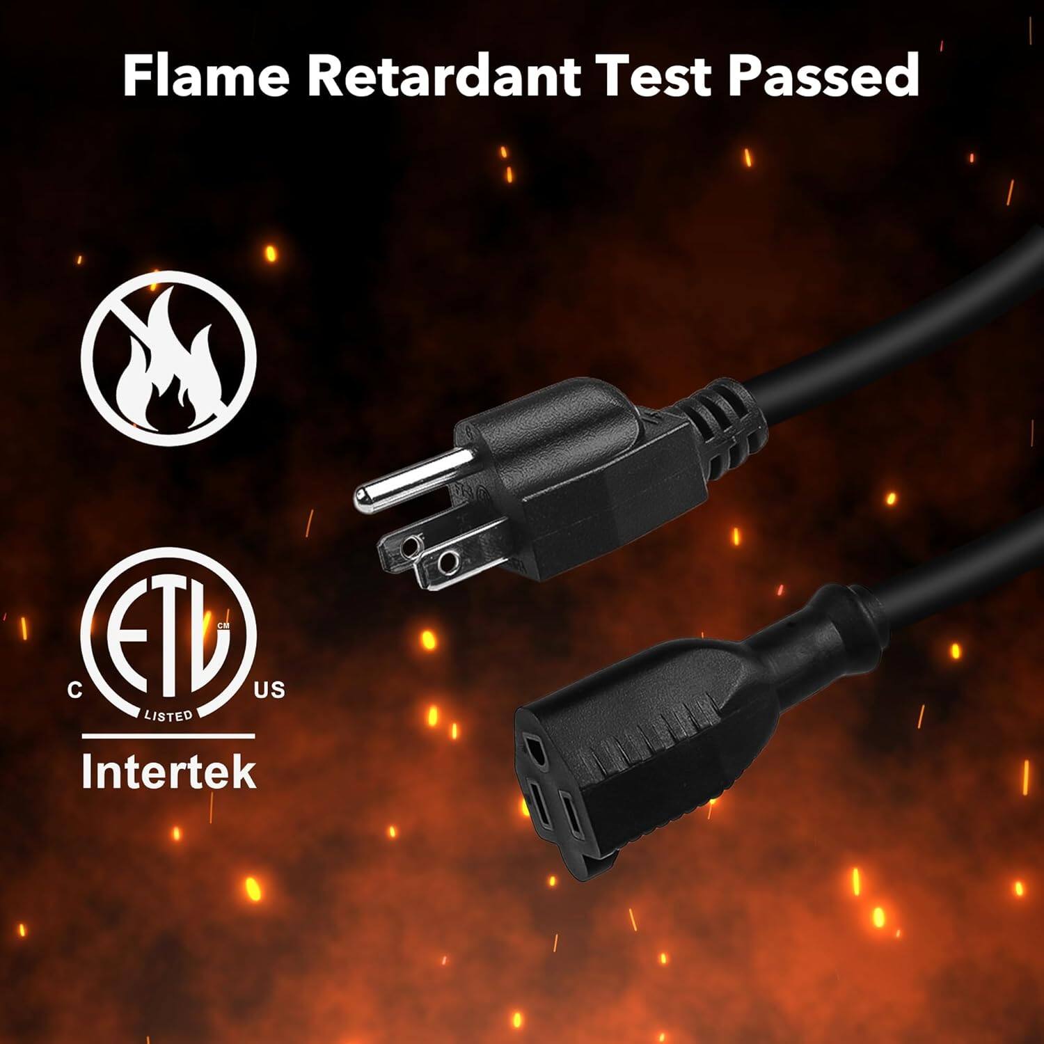 Flame Retardant Test Passed

ETD C US LISTED

Intertek