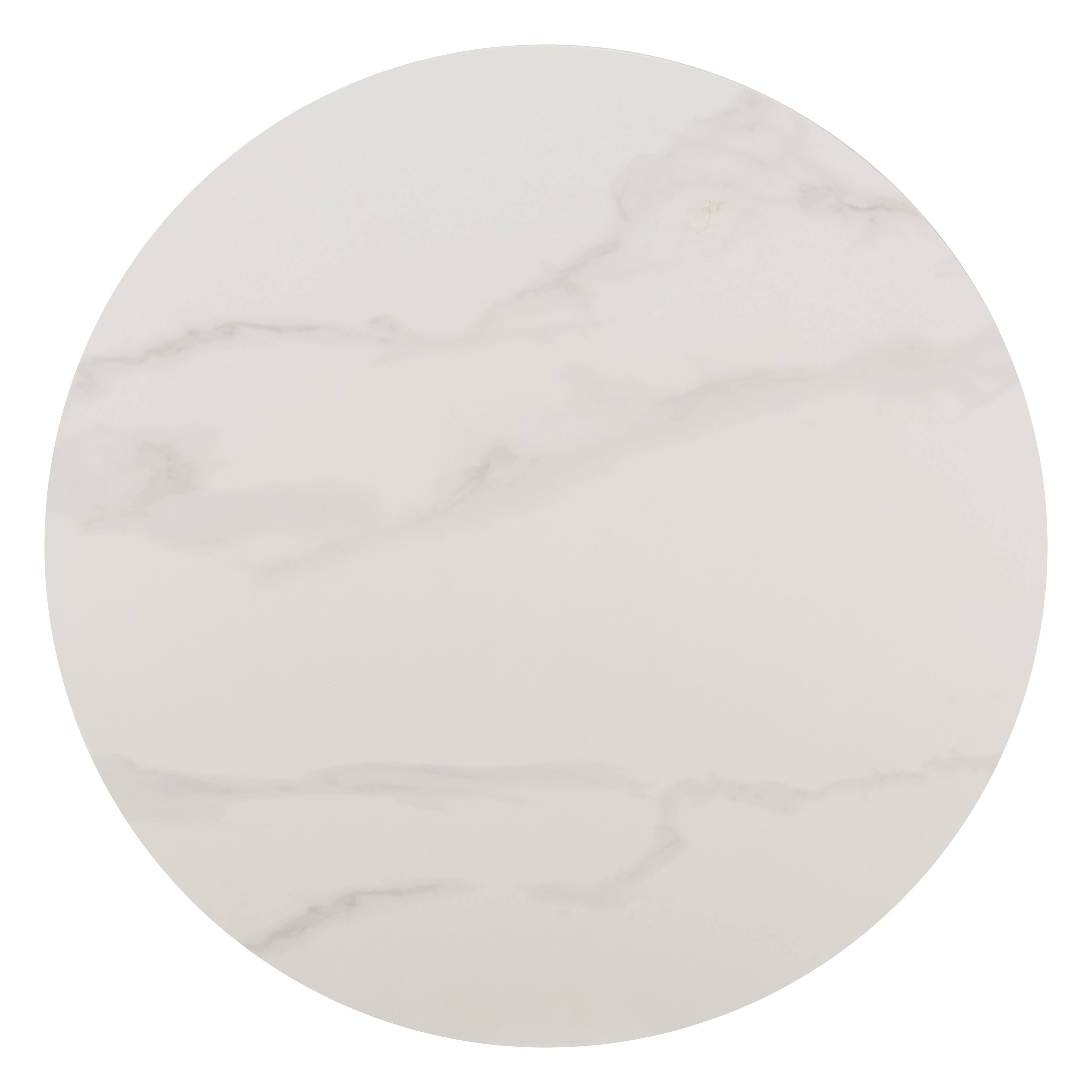 Alt View 2. Hivvago - Axis Bar Table White - White.