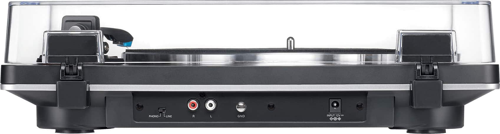 PHONO - LINE R L GND INPUT 2V m e0+