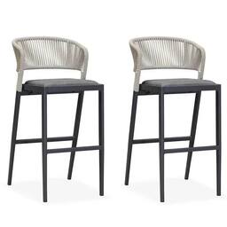 Dark Grey-Bar Stool