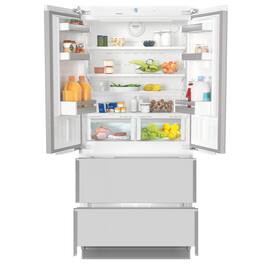 Miele - KFNF 9959 iDE 36" PerfectCool Bottom Mount French Door Refrigerator (Panel Ready) - Custom Panel Ready
