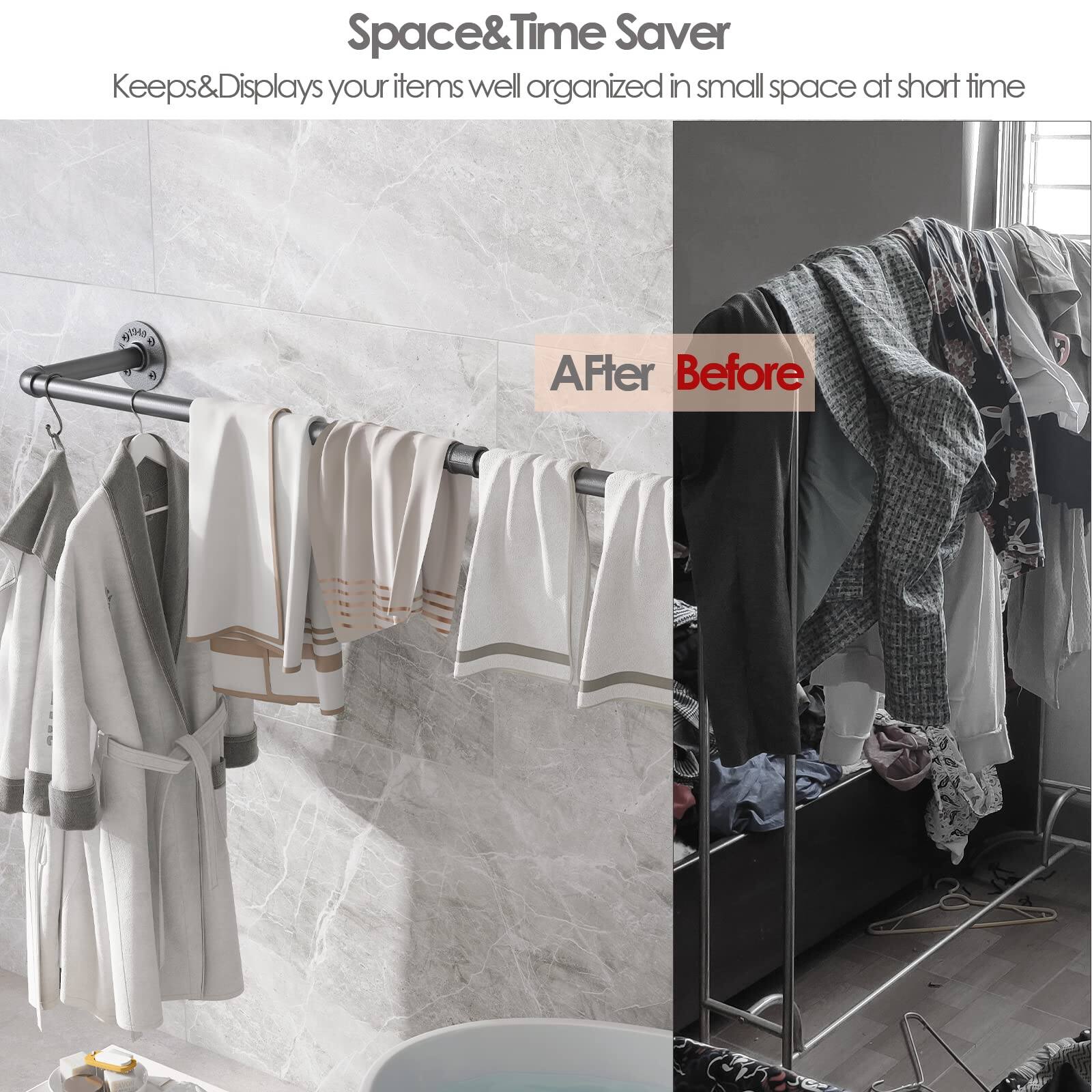 Space&Time Saver  
Keeps&Displays your items well organized in small space at short time  

After Before
