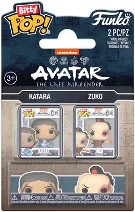 Funko - Bitty POP!: Avatar: The Last Airbender 2-Pack - Katara & Zuko - Collectibles - Multicolor