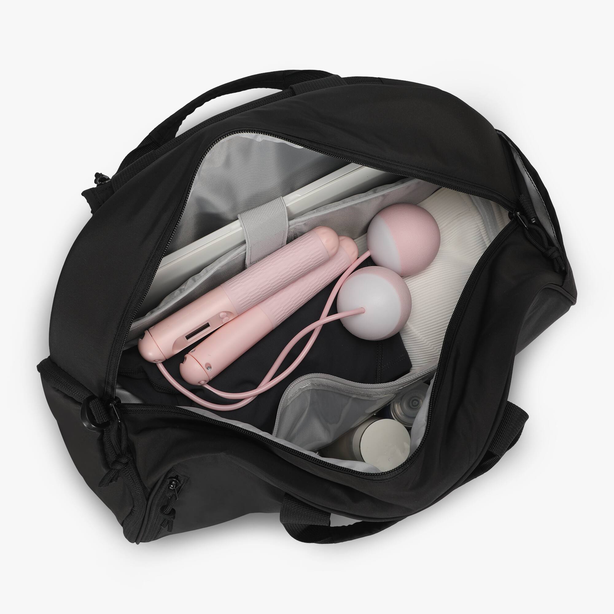 Back. Hynes Eagle - Racket Sports Duffel Bag - Black.