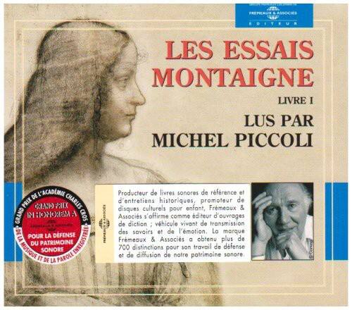 Michel Picolli - Les Essais Montaigne Livre 1   - COMPACT DISCS [CD]