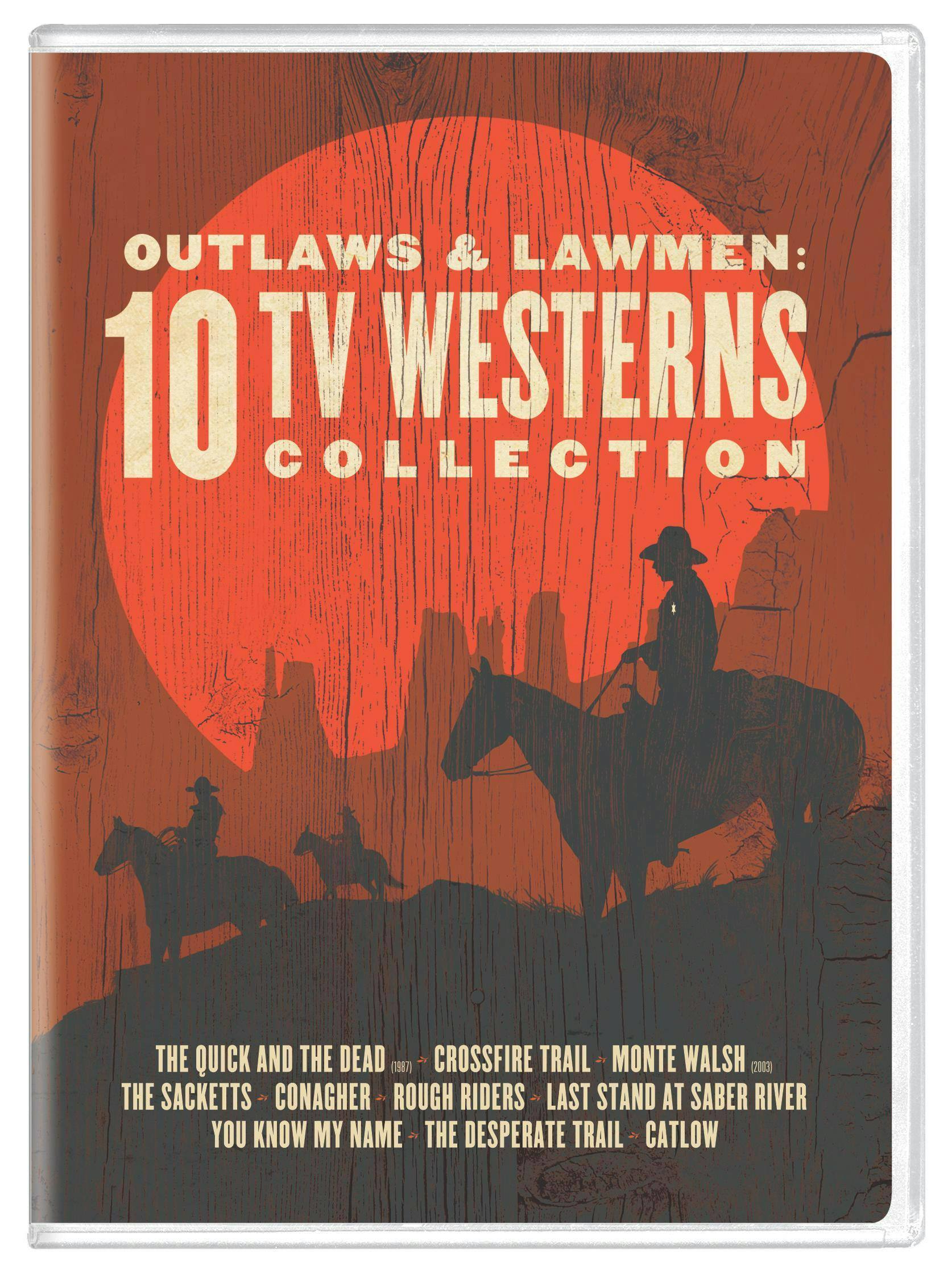Front. Outlaws & Lawmen - 10 TV Westerns Collection - Repackaged [DVD].