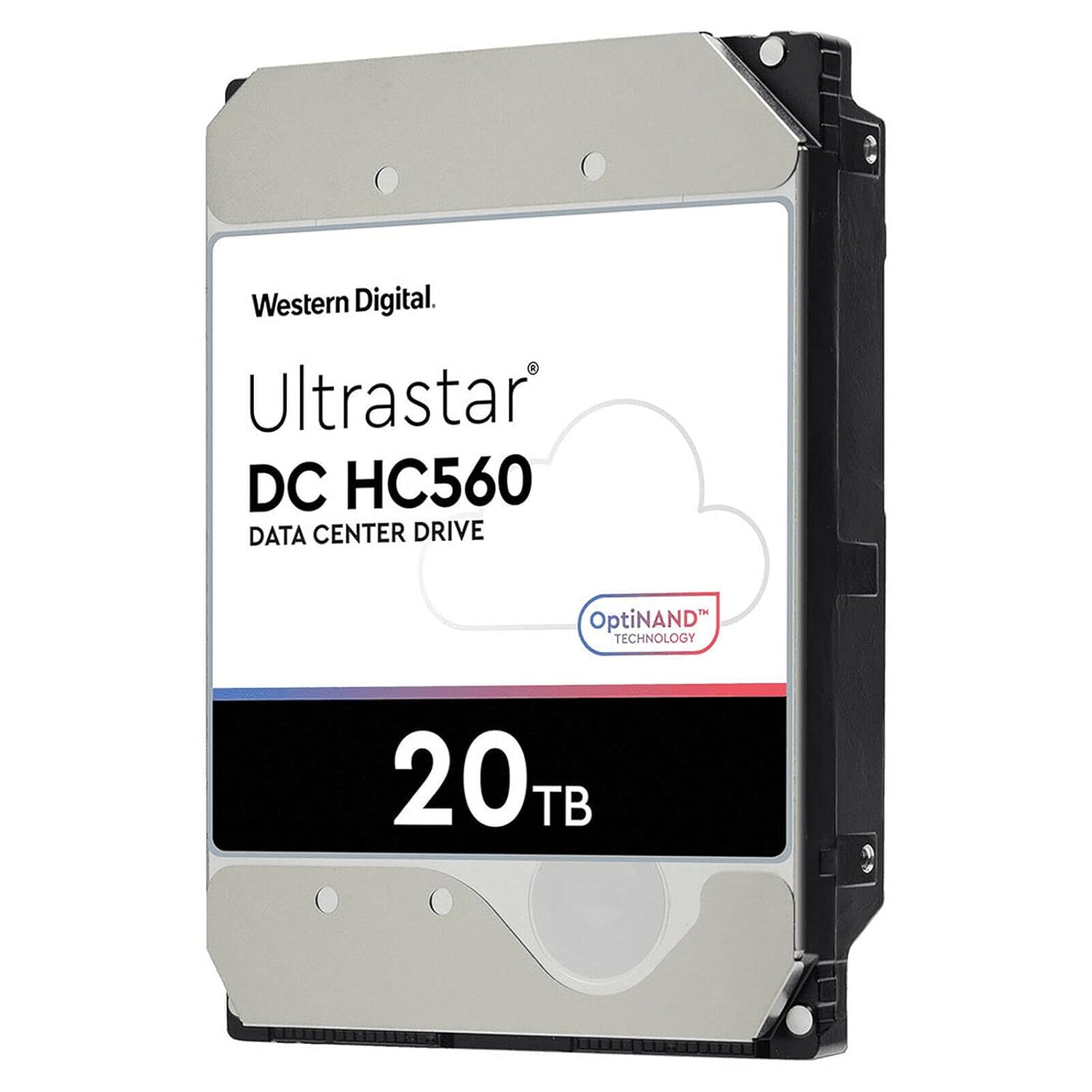 Western Digital  
Ultrastar DC HC560  
Data Center Drive  
OptiNAND Technology  
20TB