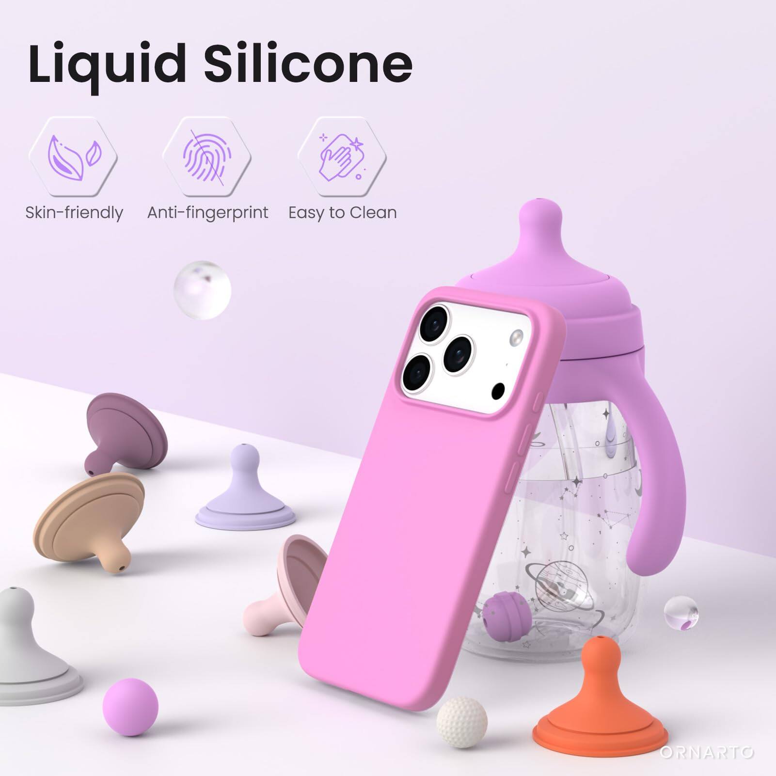 Liquid Silicone

Skin-friendly  
Anti-fingerprint  
Easy to Clean  

ORNARTO