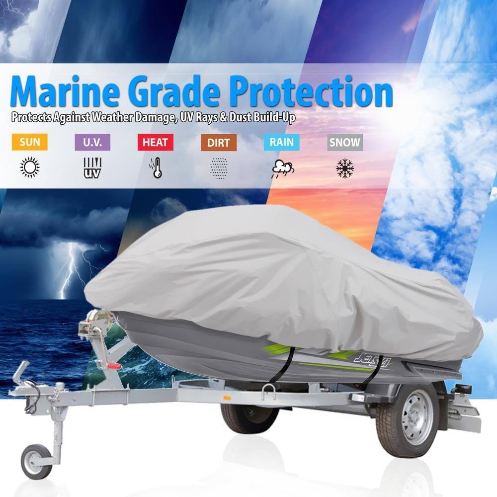 Marine Grade Protection  
Protects Against Weather Damage, UV Rays & Dust Build-Up  

SUN  
U.V.  
HEAT  
DIRT  
RAIN  
SNOW