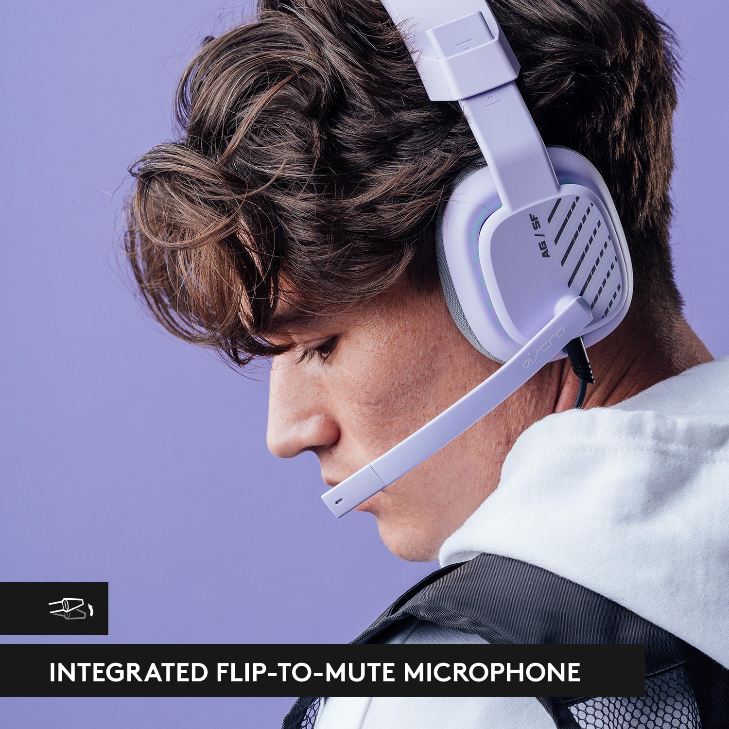 Integrated Flip-to-Mute Microphone