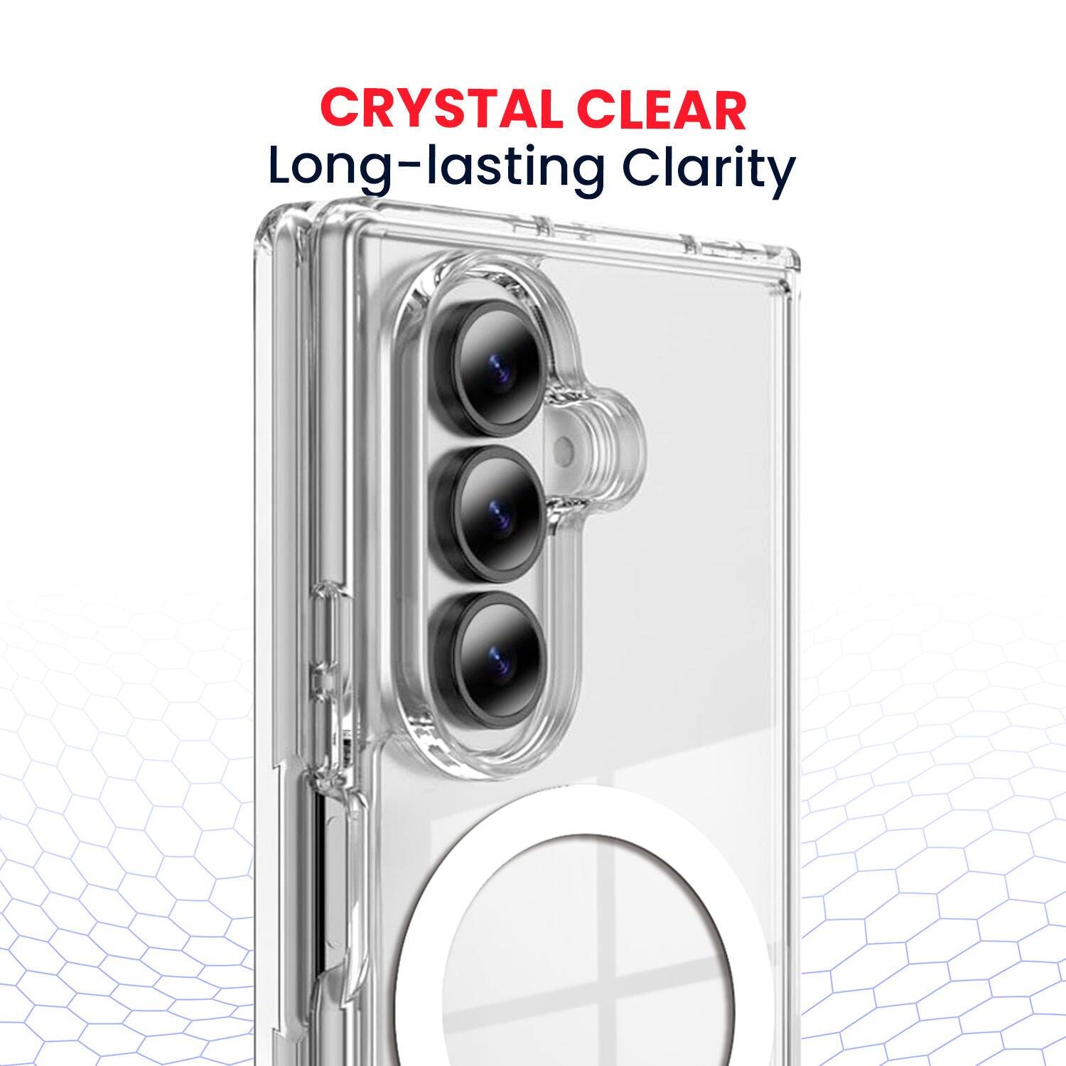 CRYSTAL CLEAR  
Long-lasting Clarity