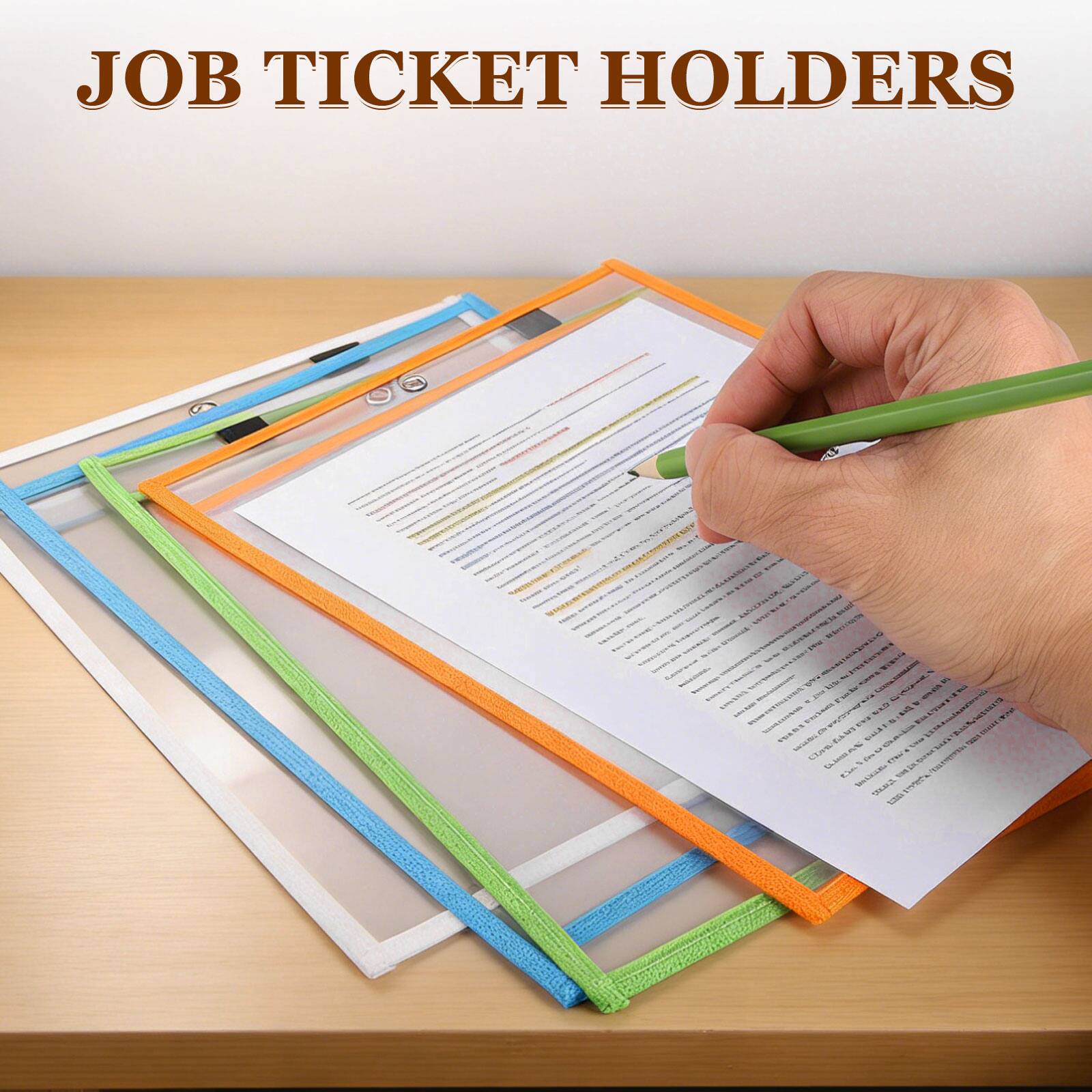 JOB TICKET HOLDERS
