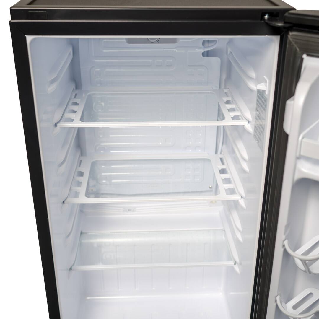 Alt View 4. Danby - 3.3 cu. ft. Contemporary Classic Compact Fridge - Matte Black - Matte Black.