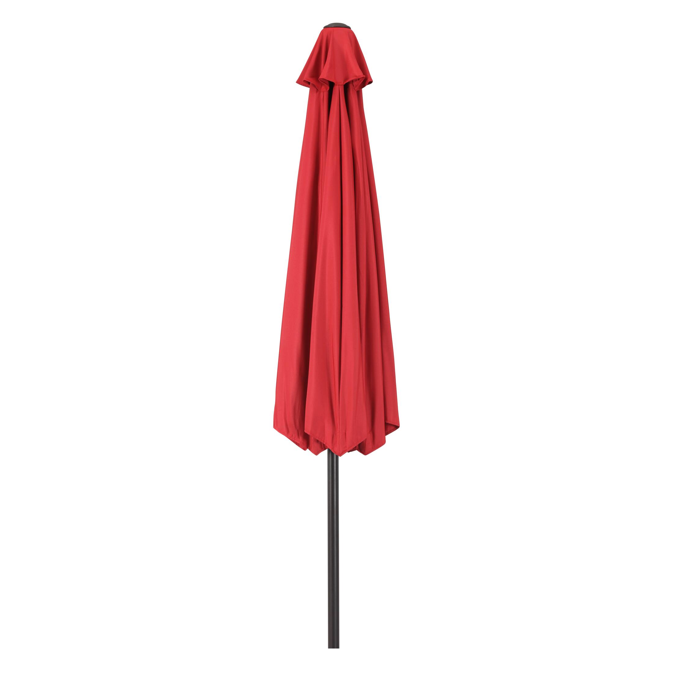 Alt View 1. WestinTrends - WestinTrends Paolo 9 ft. Patio Table Umbrella with tilt and crank features - Red.