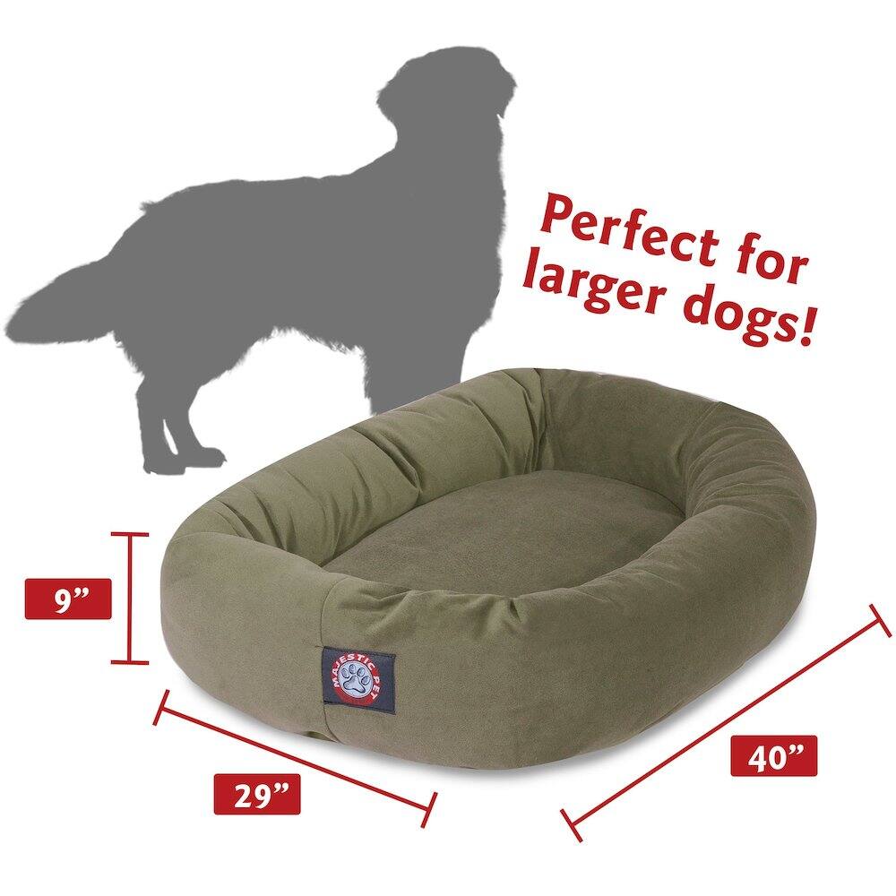 Perfect for larger dogs!  
9" x 29" x 40"