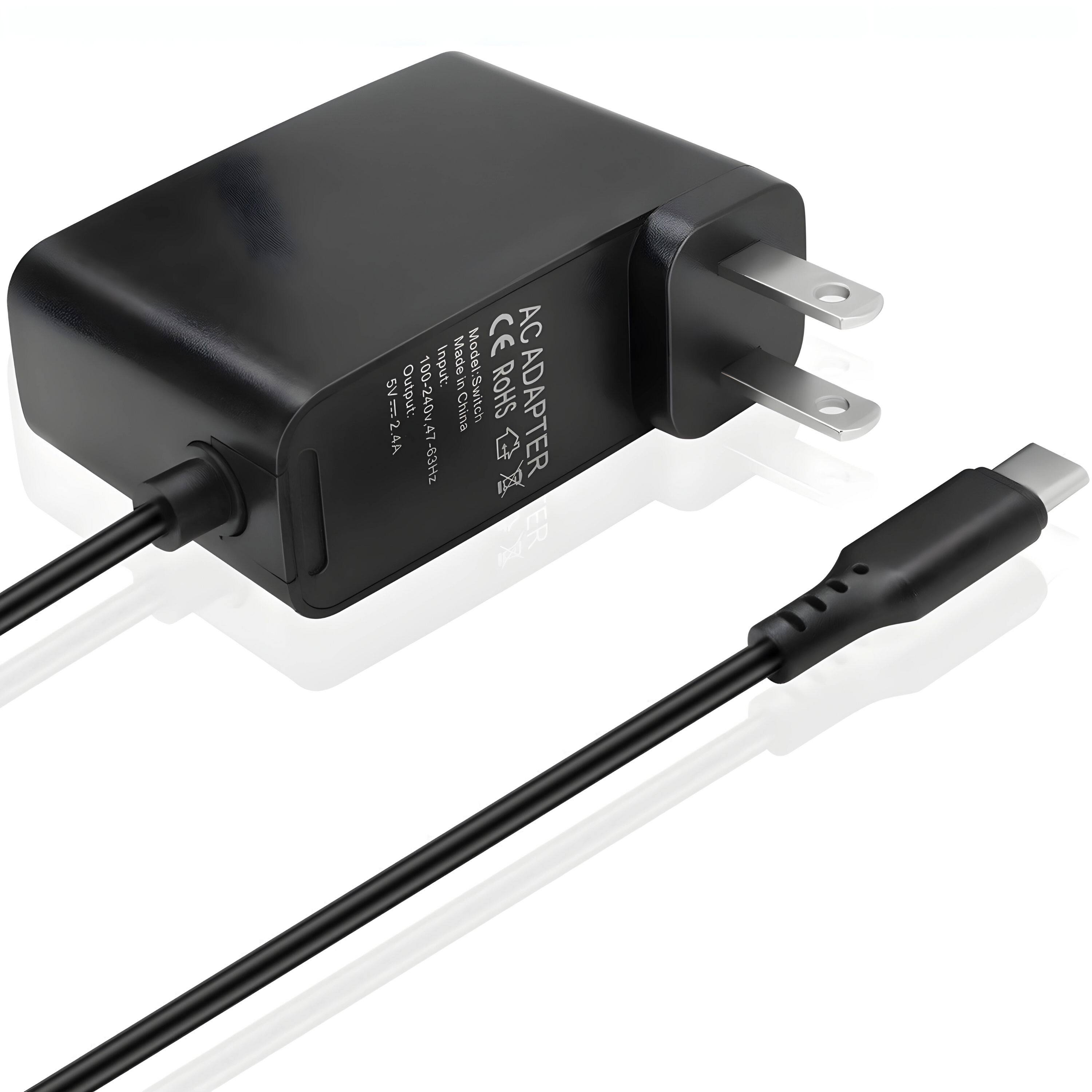 AC ADAPTER  
CE  
Model: Switch SV  
Input: 100-240V 50/60Hz  
Output: 5V=2.4A  
Made in China  
RoHS  
SV-2.4A  
A7  
47-83Hz