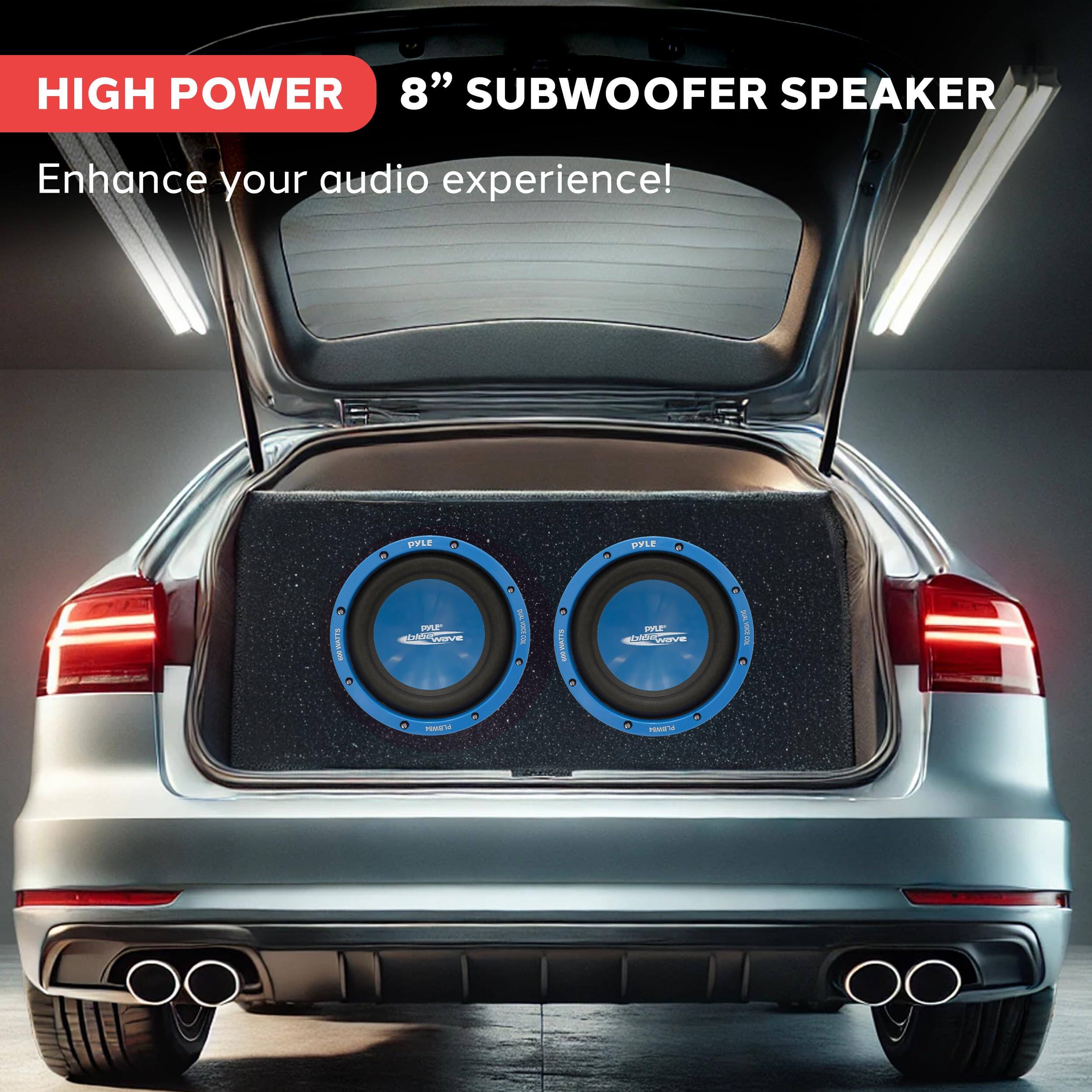 HIGH POWER 8" SUBWOOFER SPEAKER  
Enhance your audio experience!