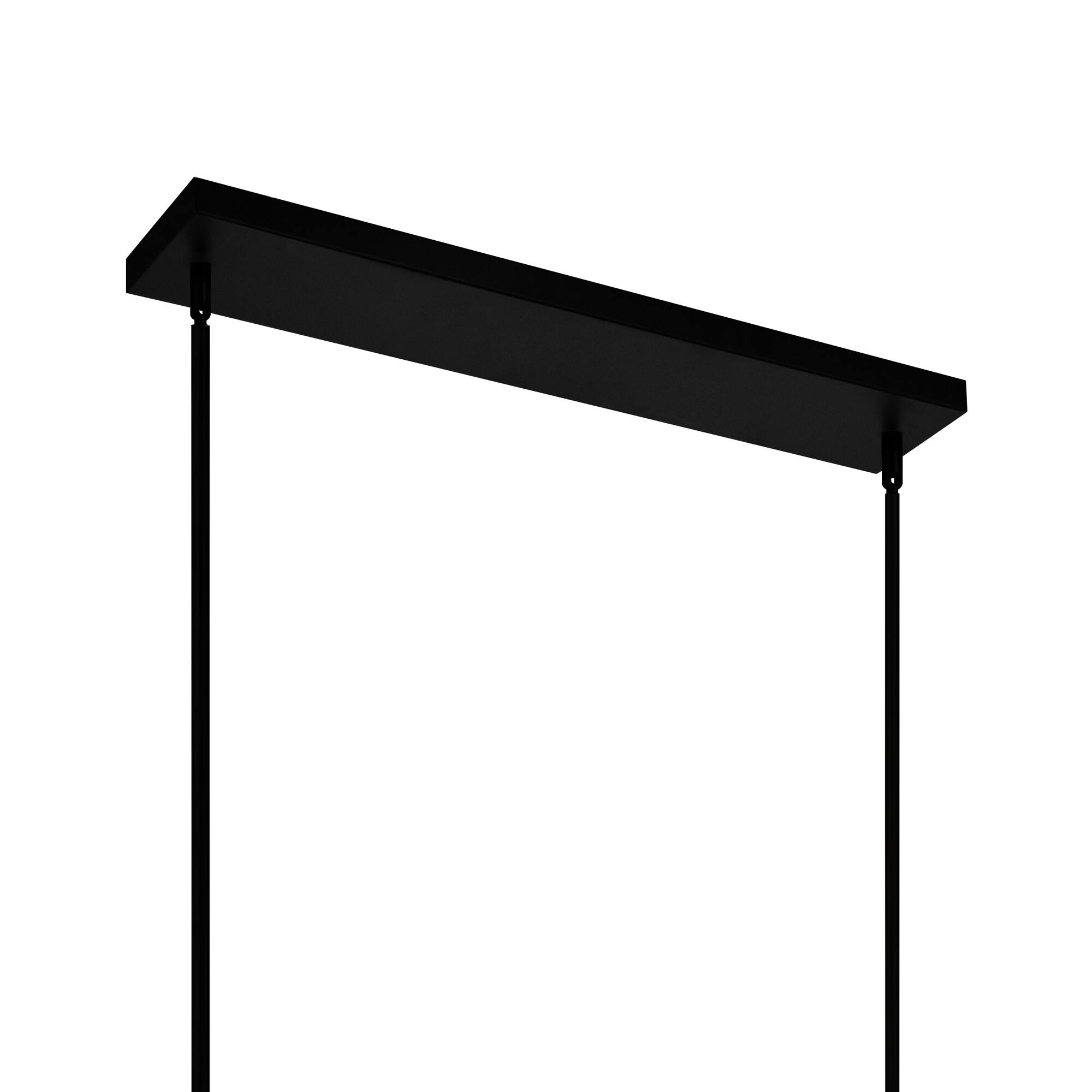 Alt View 1. CWI Lighting - Alyson 6 Light Down Chandelier With Black Finish - Black.