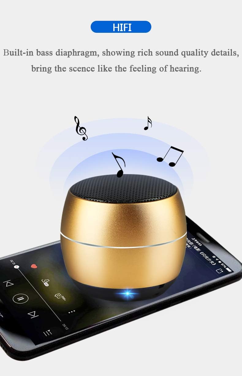 HIFI

Built-in bass diaphragm, showing rich sound quality details, bring the scene like the feeling of hearing.