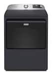 Maytag - 7.4 Cu. Ft. Smart Electric Dryer with Extra Power and Advanced Moisture Sensing - Midnight Steel