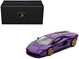 Pop Race - Lamborghini Countach LPI 800-4 Viola Pasifae "Hong Kong Toycar Salon 2025" 1/64 - Purple Metallic