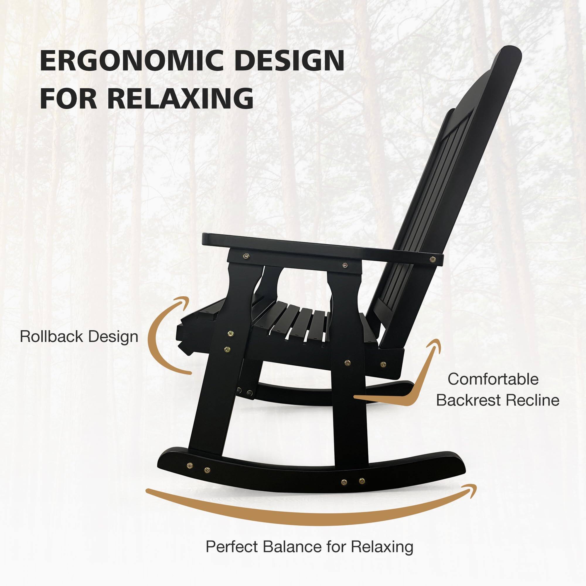 ERGONOMIC DESIGN FOR RELAXING
Rollback Design
Comfortable Backrest Recline
Perfect Balance for Relaxing