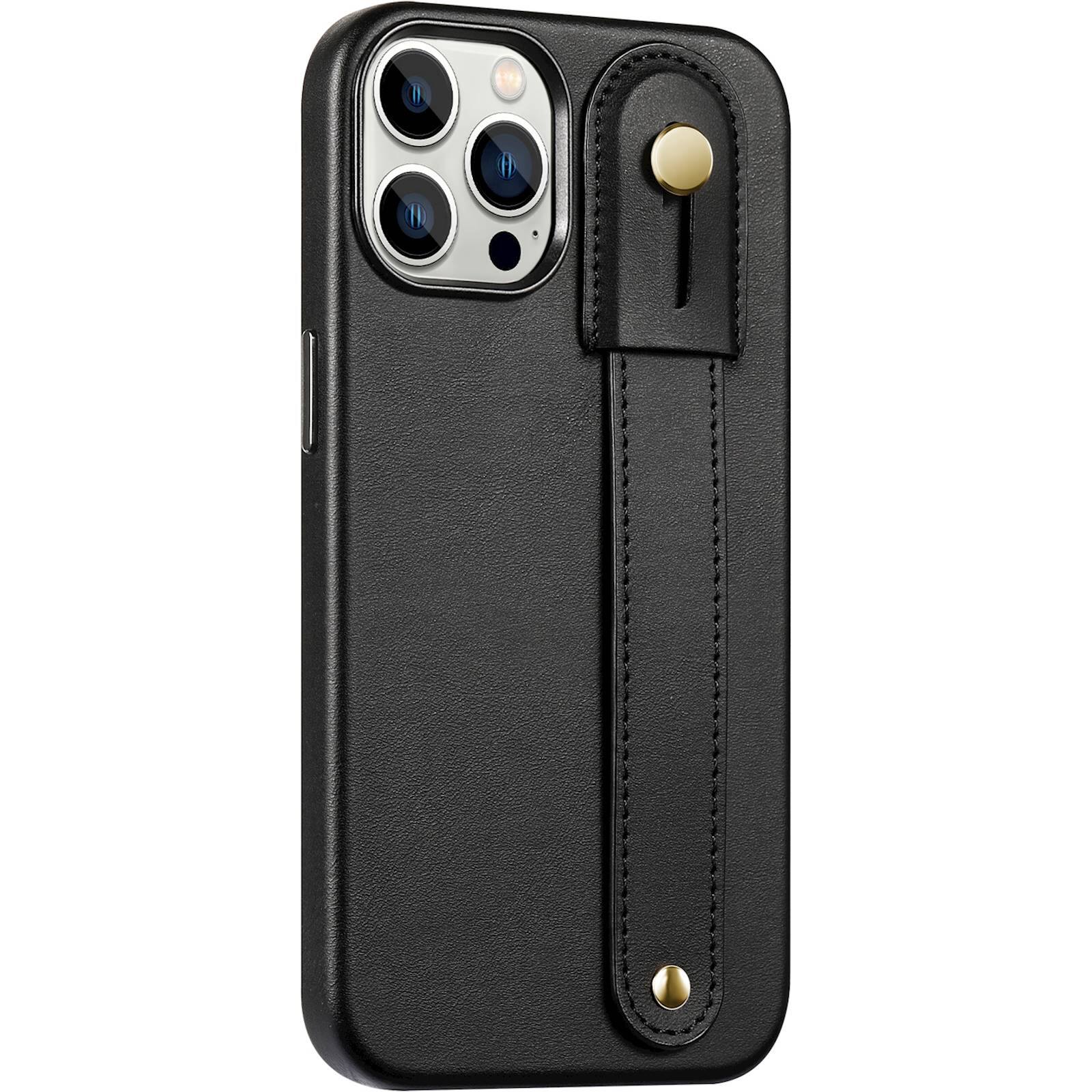 Angle. SaharaCase - FingerGrip Series Case for Apple iPhone 13 Pro Max - Black.