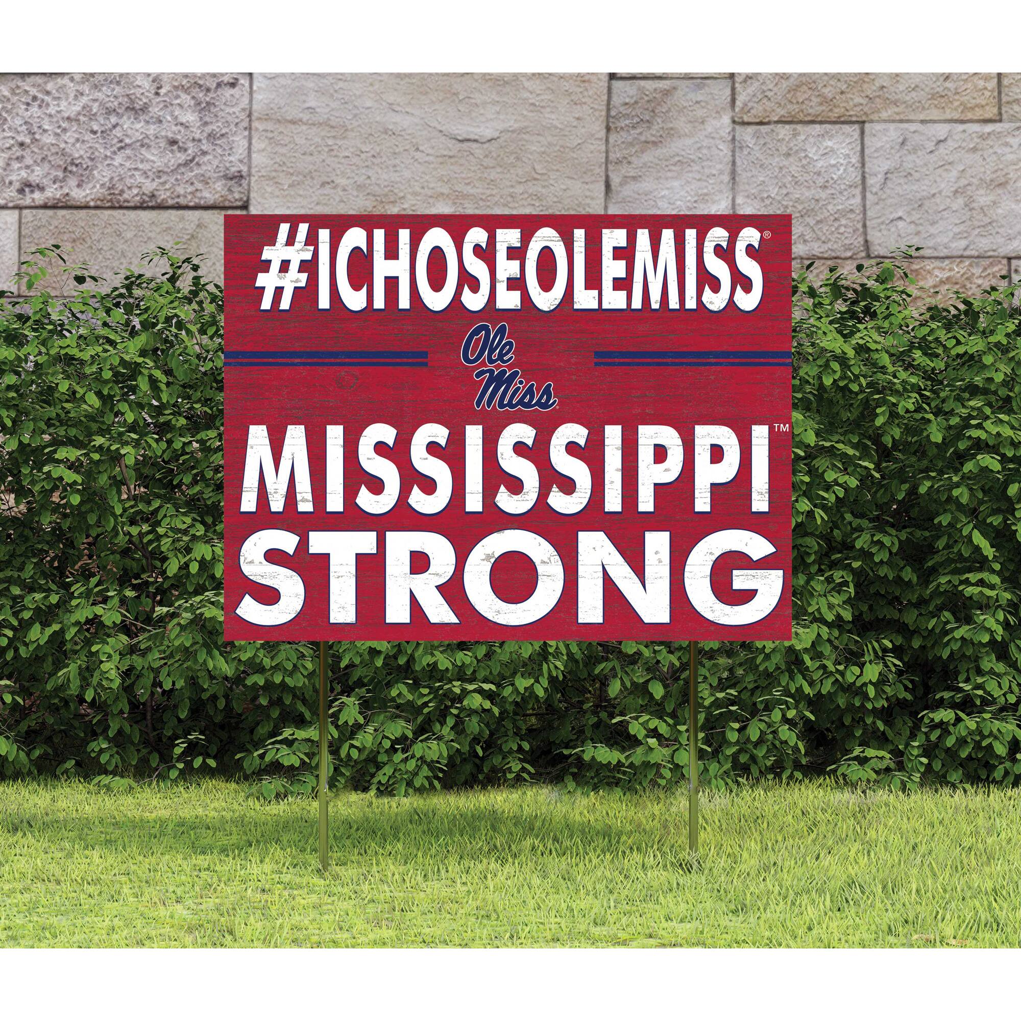 #ICHOOSEOLEMISS  
Ole Miss  
MISSISSIPPI STRONG