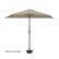 Alt View Zoom 15. Nature Spring - 9-Foot Half Round Patio Umbrella with Easy Crank - Sand.