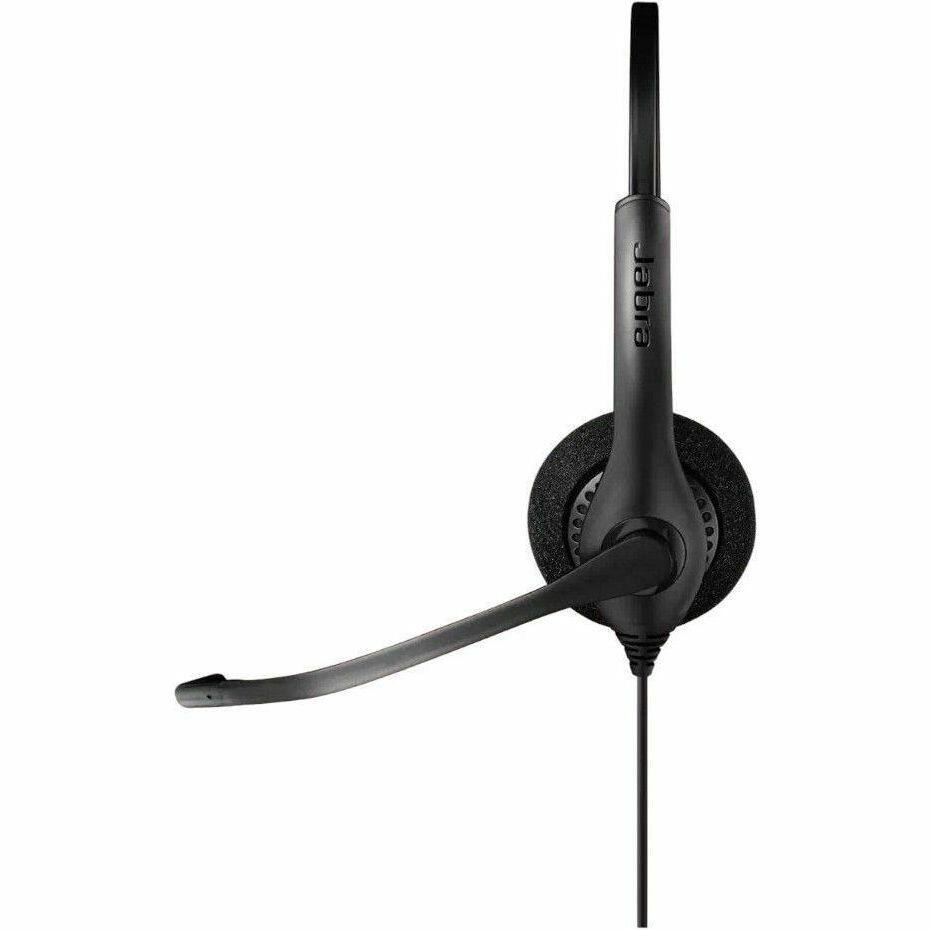 Alt View 2. Jabra - Jabra Biz 1500 Headset - Stereo - USB Type A - Wired - 32 Ohm - 20 Hz to 6.80 kHz - Over-the-head - Binaural - Black.