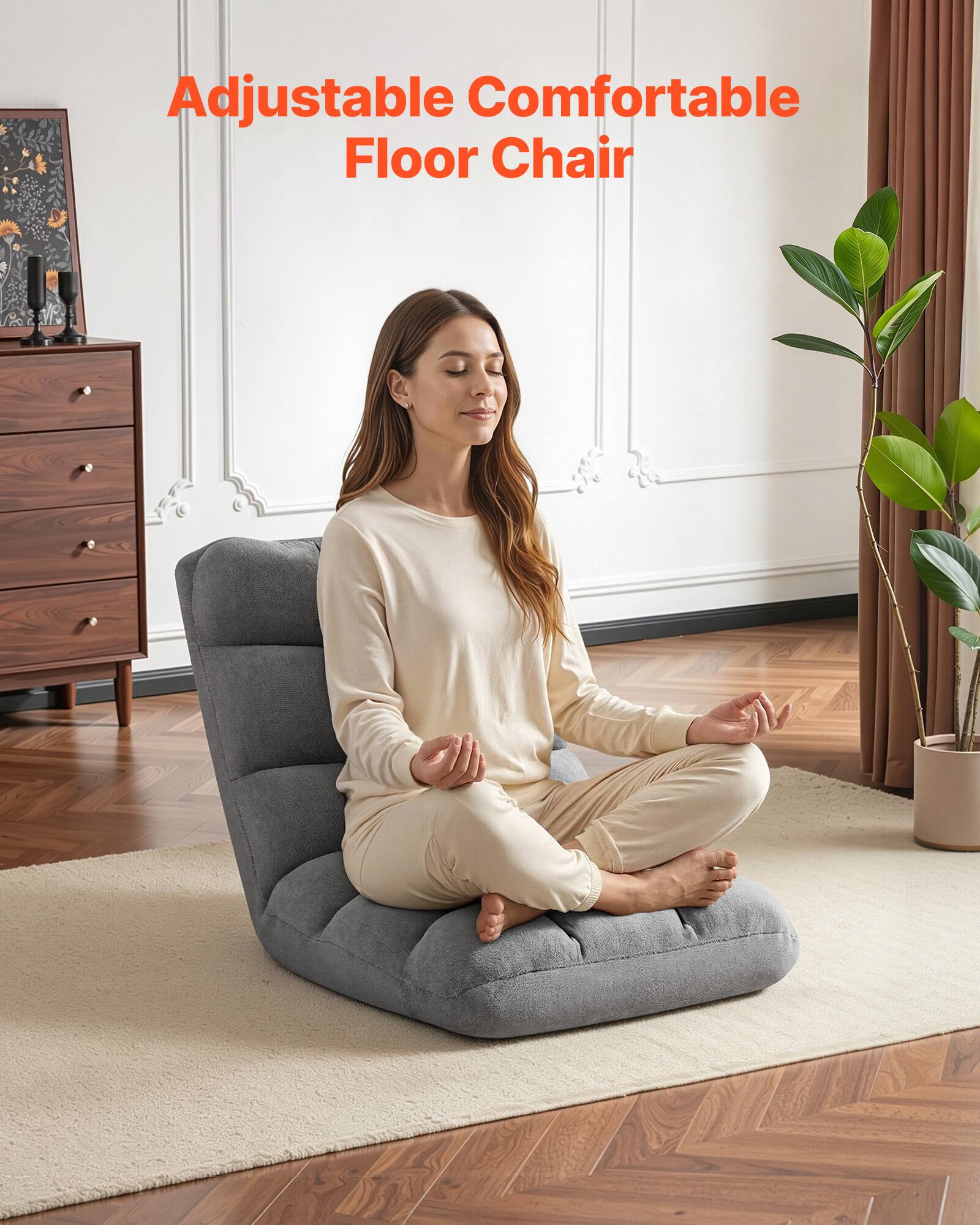 Adjustable Comfortable Floor Chair