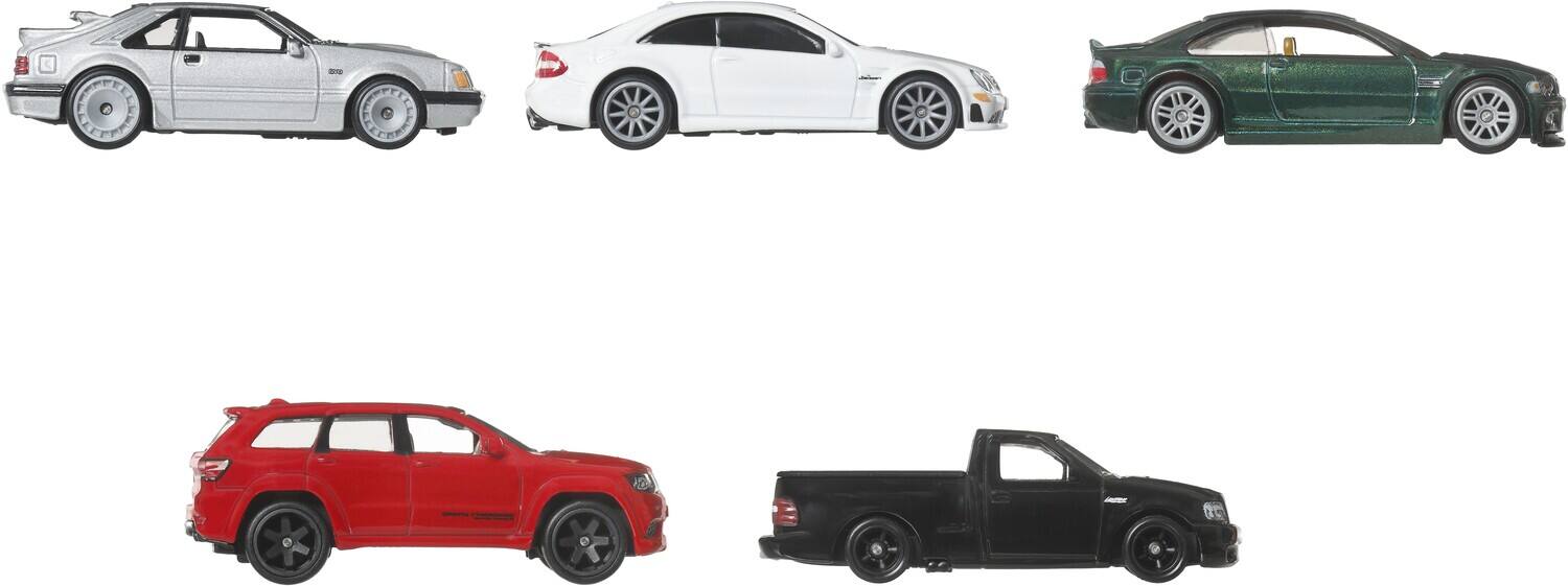 Alt View 3. Mattel - Mattel - Hot Wheels Premium 1:64 Car Culture 10-Piece Power Trip R Assortment   - COLLECTIBLES - Multicolor.