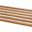 Alt View 12. TRINITY - Bamboo 3-Bag Laundry Cart Bronze Poles - Bronze.