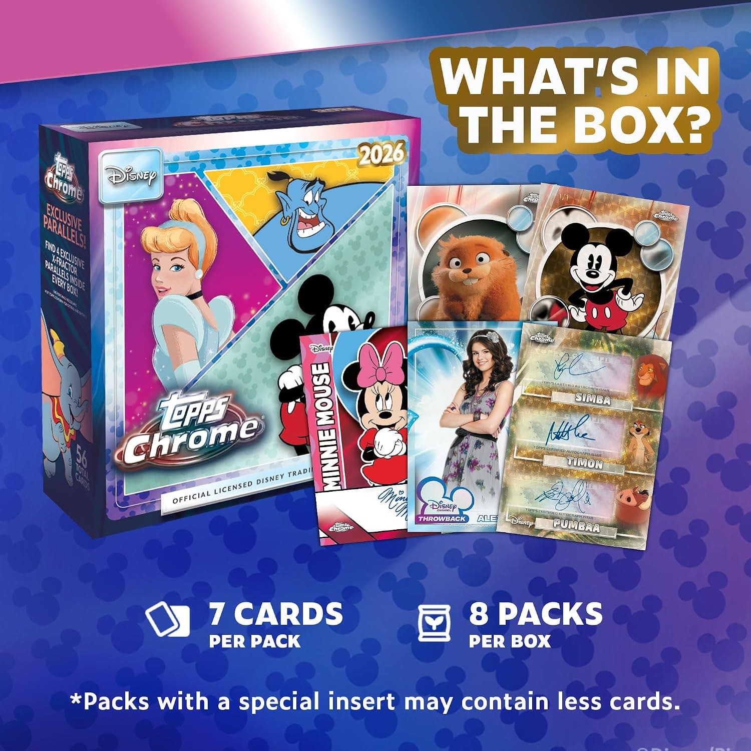 2026 Topps Disney Chrome Mega Box - Best Buy