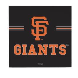 Evergreen Enterprises - San Francisco Giants 12" x 12" Wood Wall Sign - Multicolor