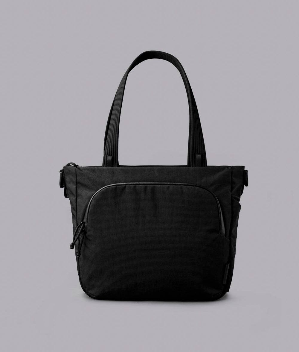 Alt View 2. ALPAKA - Bravo Tote V2 Laptop Tote for Work & Travel, Fits 14” MacBook Pro - Black Axoflux 400D.