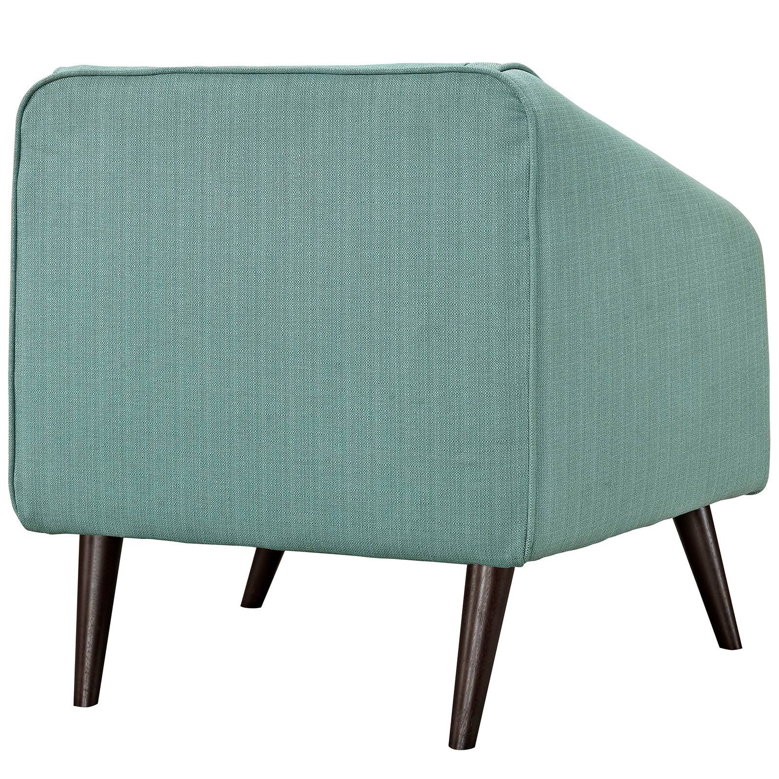 Back. Modway - Slide Upholstered Fabric Armchair by Modway - Laguna.